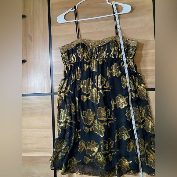 Cache black and gold dress - Picture 3 of 5